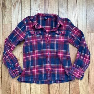 GUC Patagonia Womens Fjord Flannel, size 8